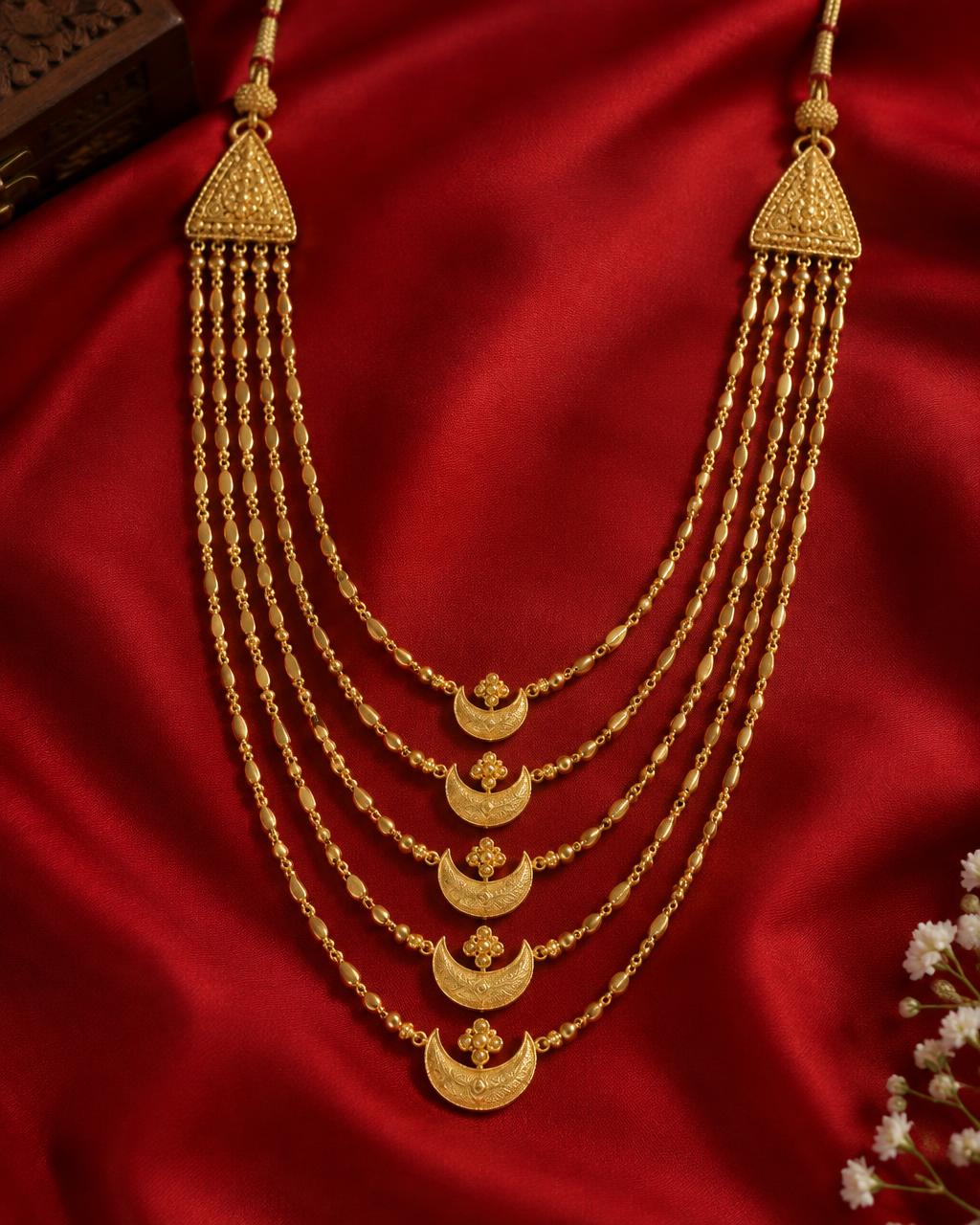 Chandrahar-Inspired Necklace